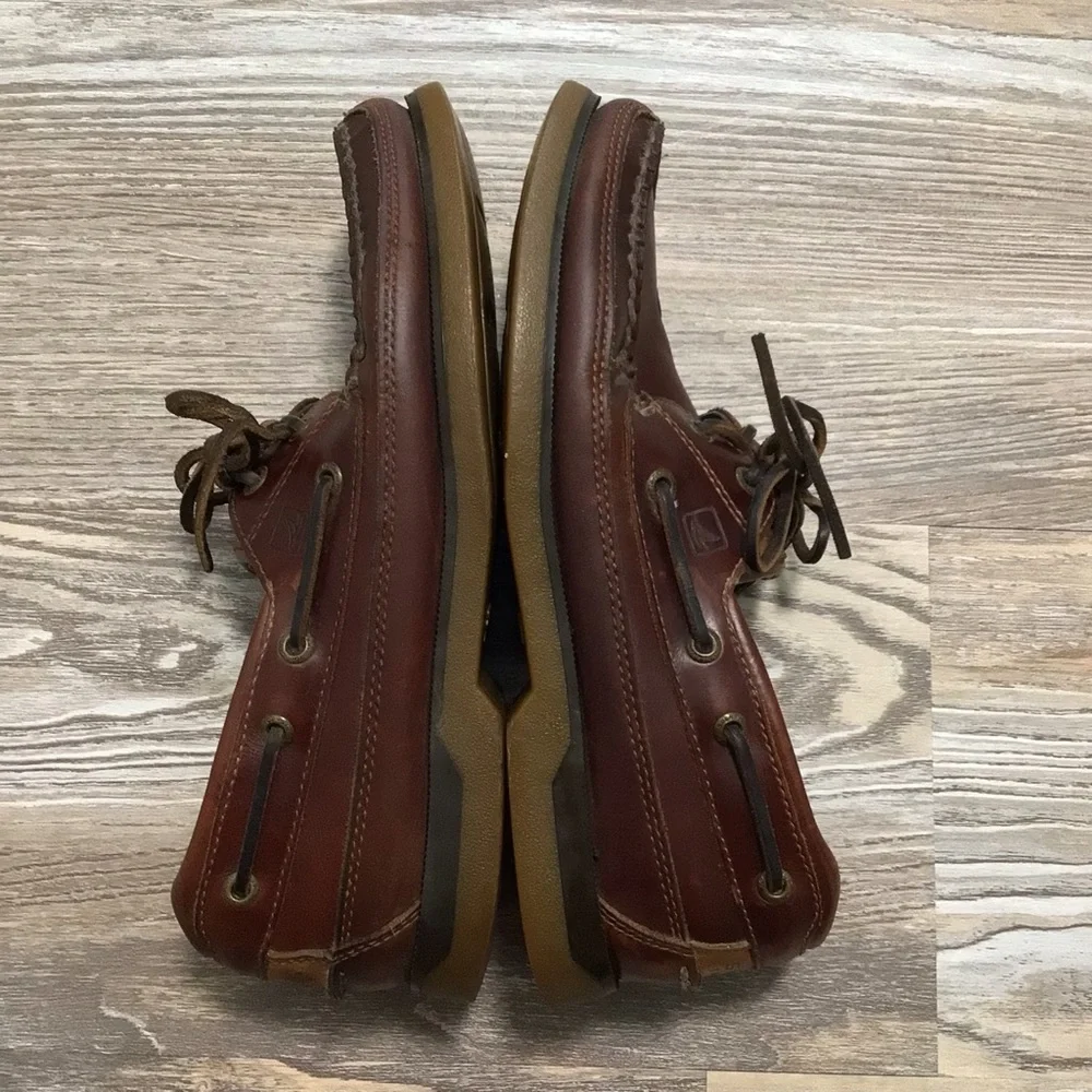 Sperry Amaretto Mako Canoe Moccasin Boat Shoe 8.5